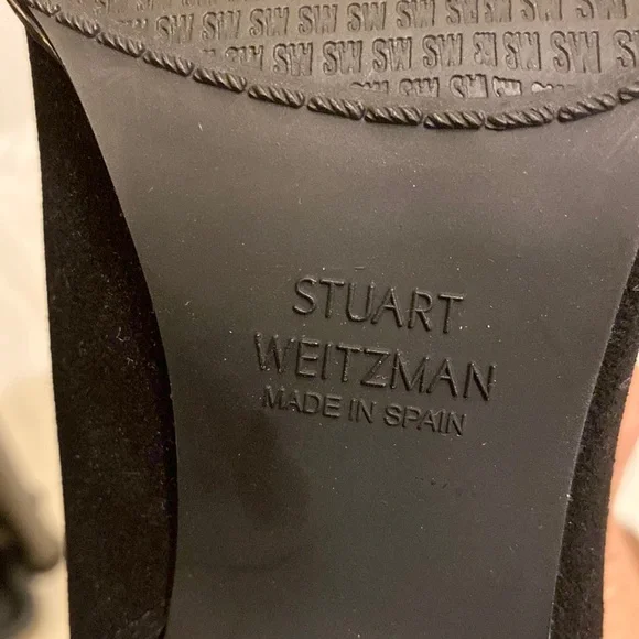 STUART WEITZMAN suede over the knee boots ankle zipper size 6 new condition ⭐️⭐️ - Picture 5 of 17